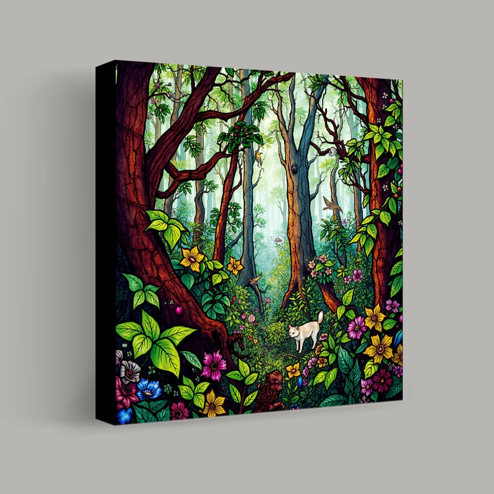 Canopy Whispers — canvas