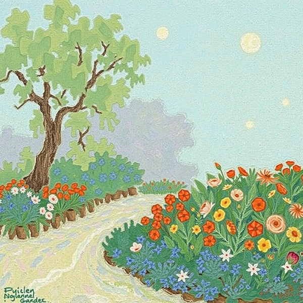 Blossoms at Dawn’s Pathway