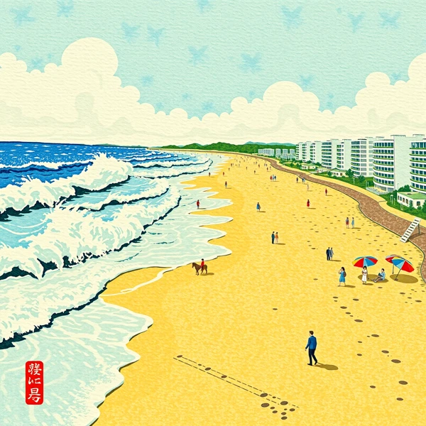 Stroll Along the Seaside