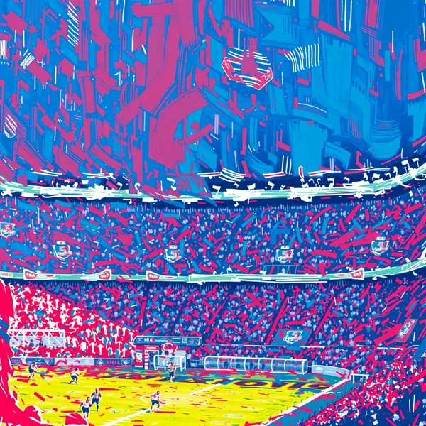 Vibrant Soccer Stadium