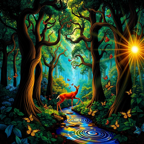 Luminescent Paths view 2