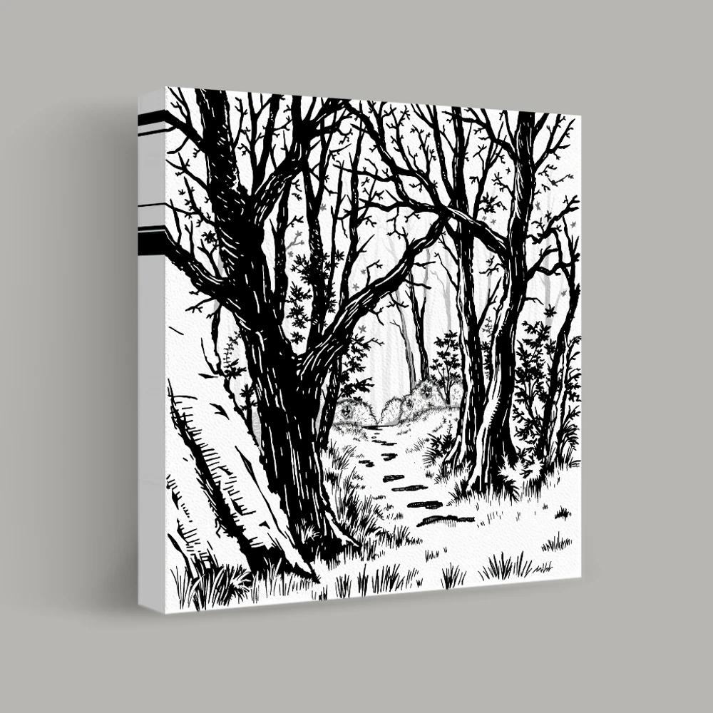 Silent Passage — canvas