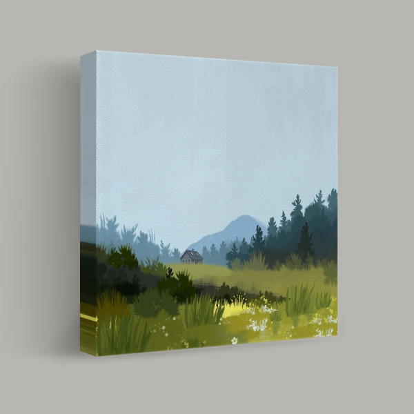 Solitude in the Meadow view 1
