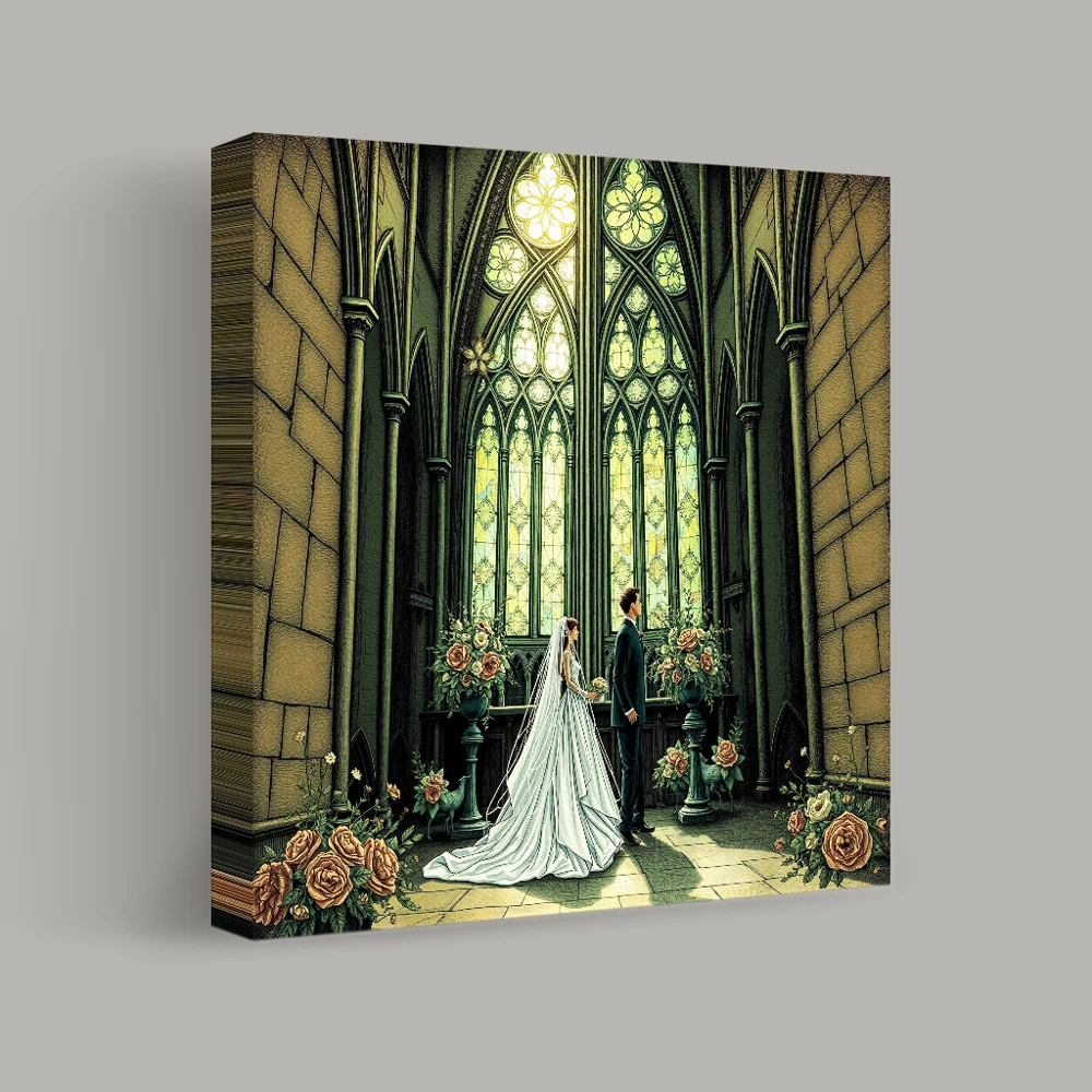 The Vow — canvas