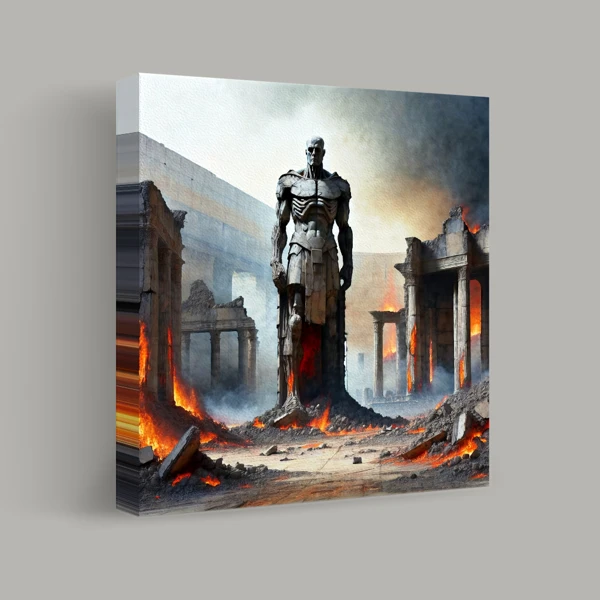 Titan Amidst the Ruins view 1