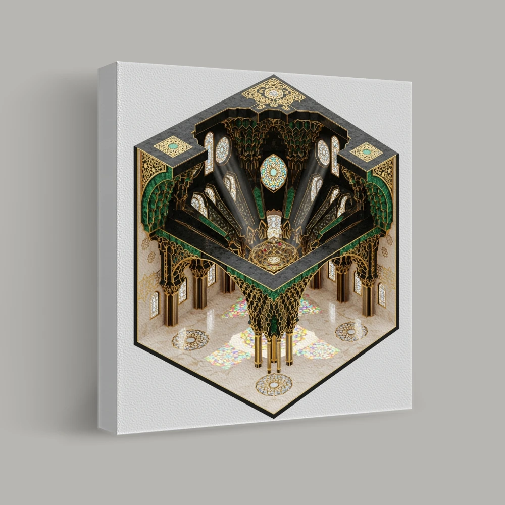Atrium Reflection — canvas