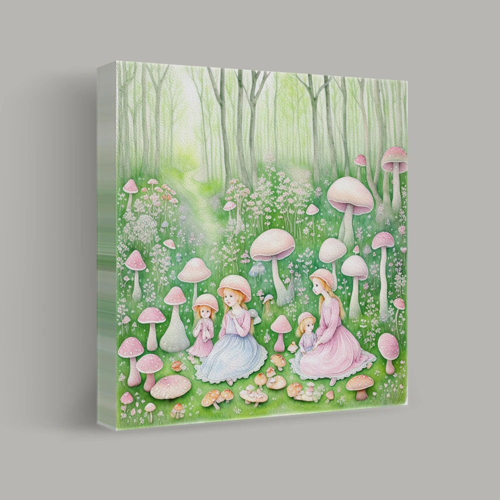Whispers in the Enchanted Grove — canvas