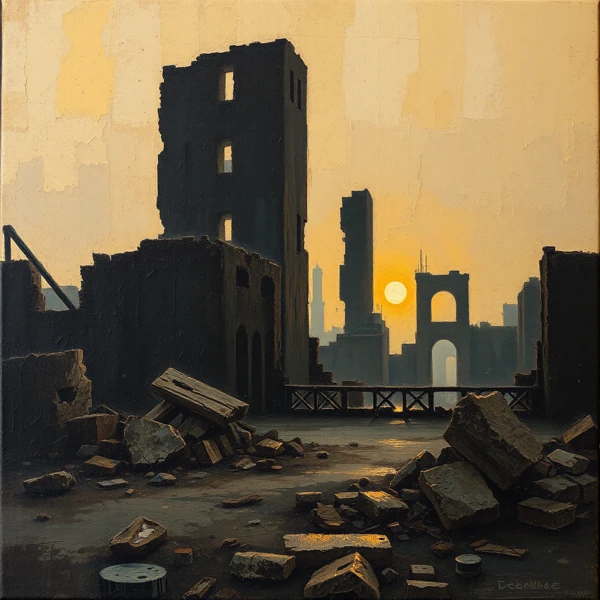 Twilight Over the Ruins