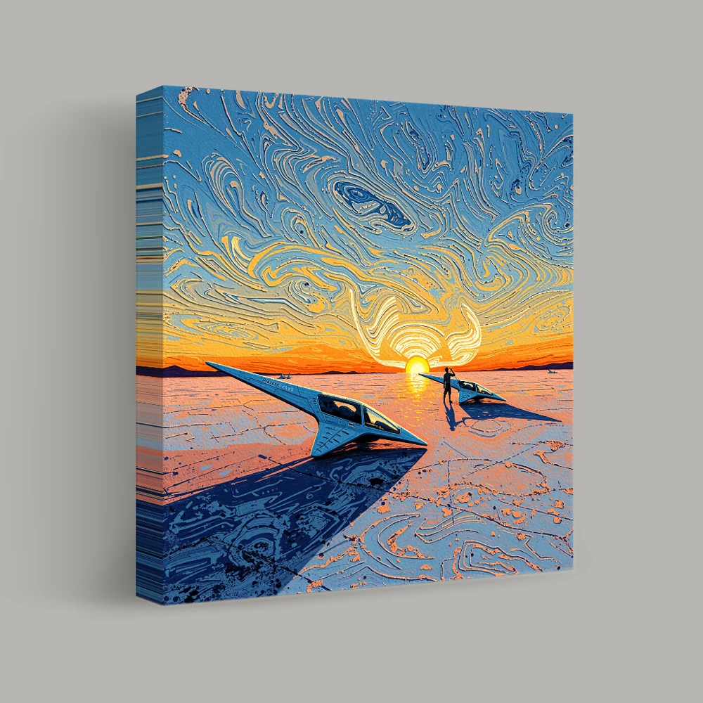 Twilight of the Future — canvas