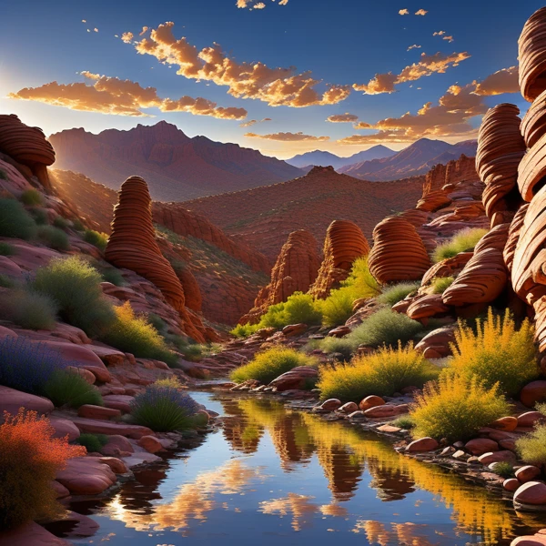 Echoes of the Desert Dawn