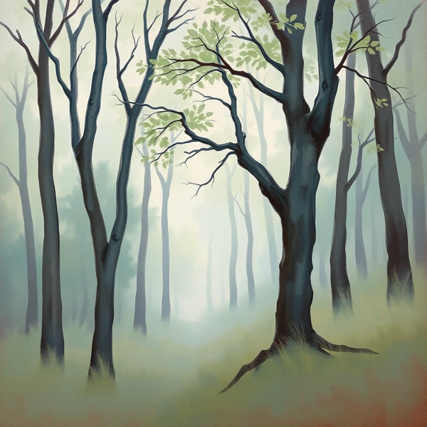 Whispering Grove at Dawn