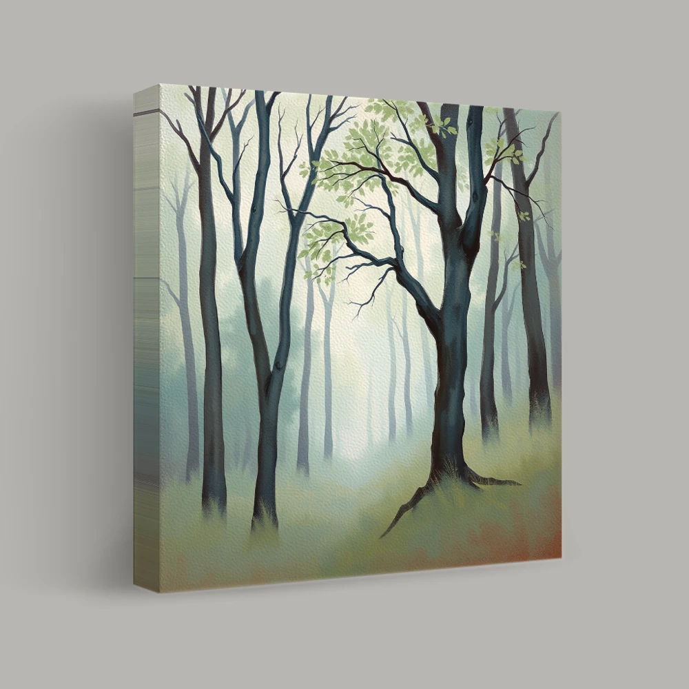 Whispering Grove at Dawn — canvas