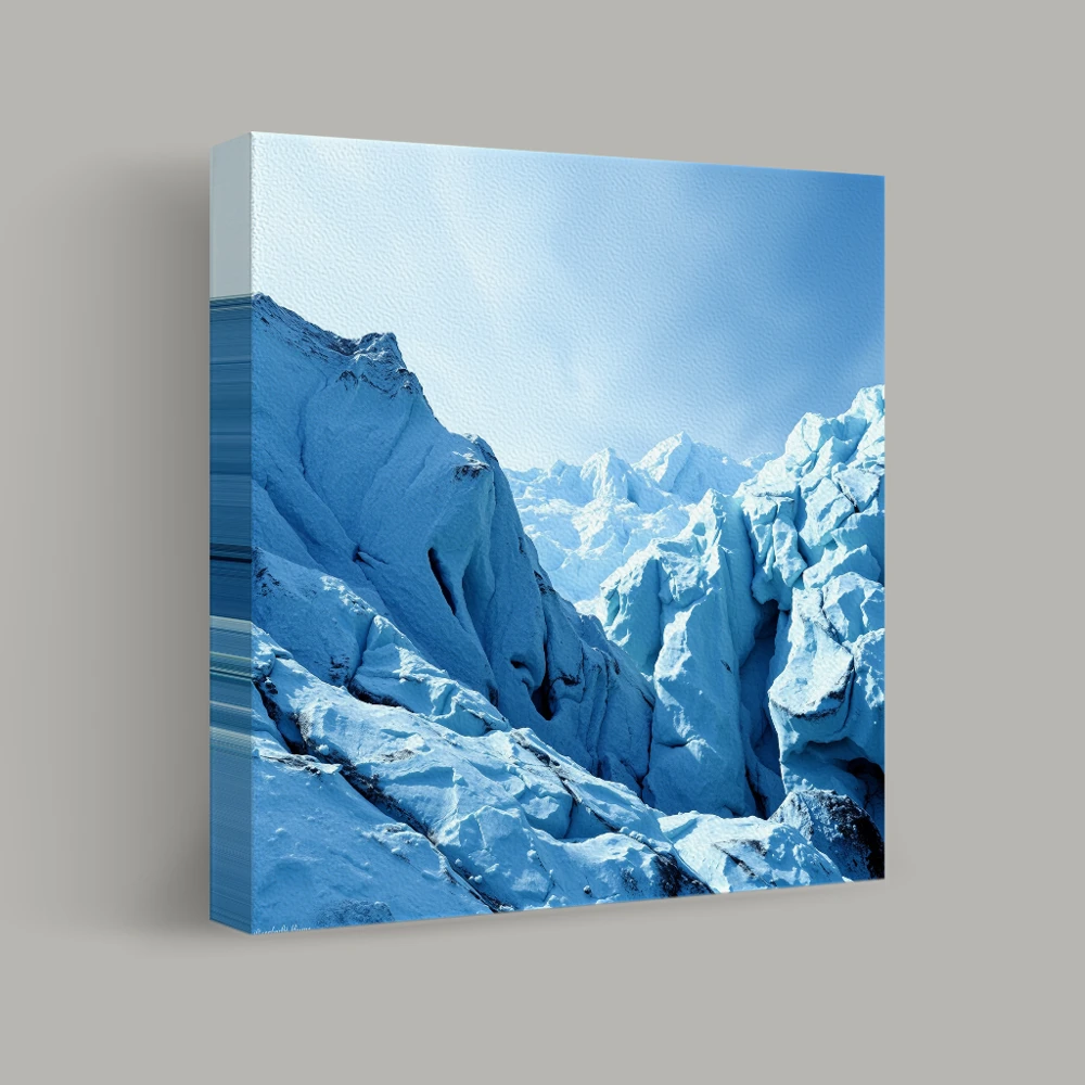 Frozen Giants of the North — canvas