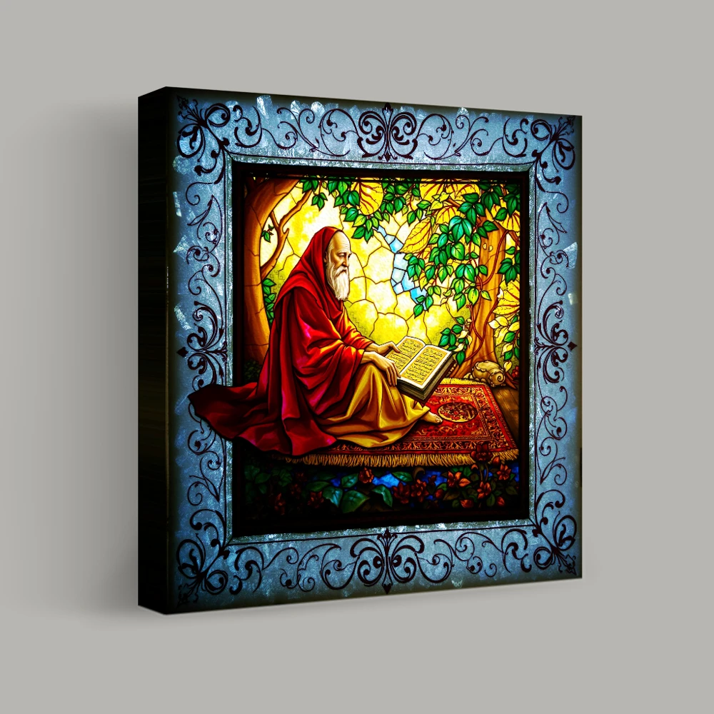 Illuminated Study — canvas