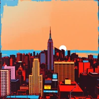 Sunset Over Metropolis thumbnail 2