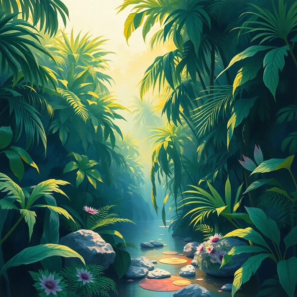 Serenity of the Hidden Grove