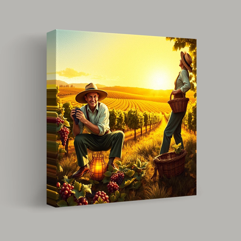 Harvesting Radiance — canvas