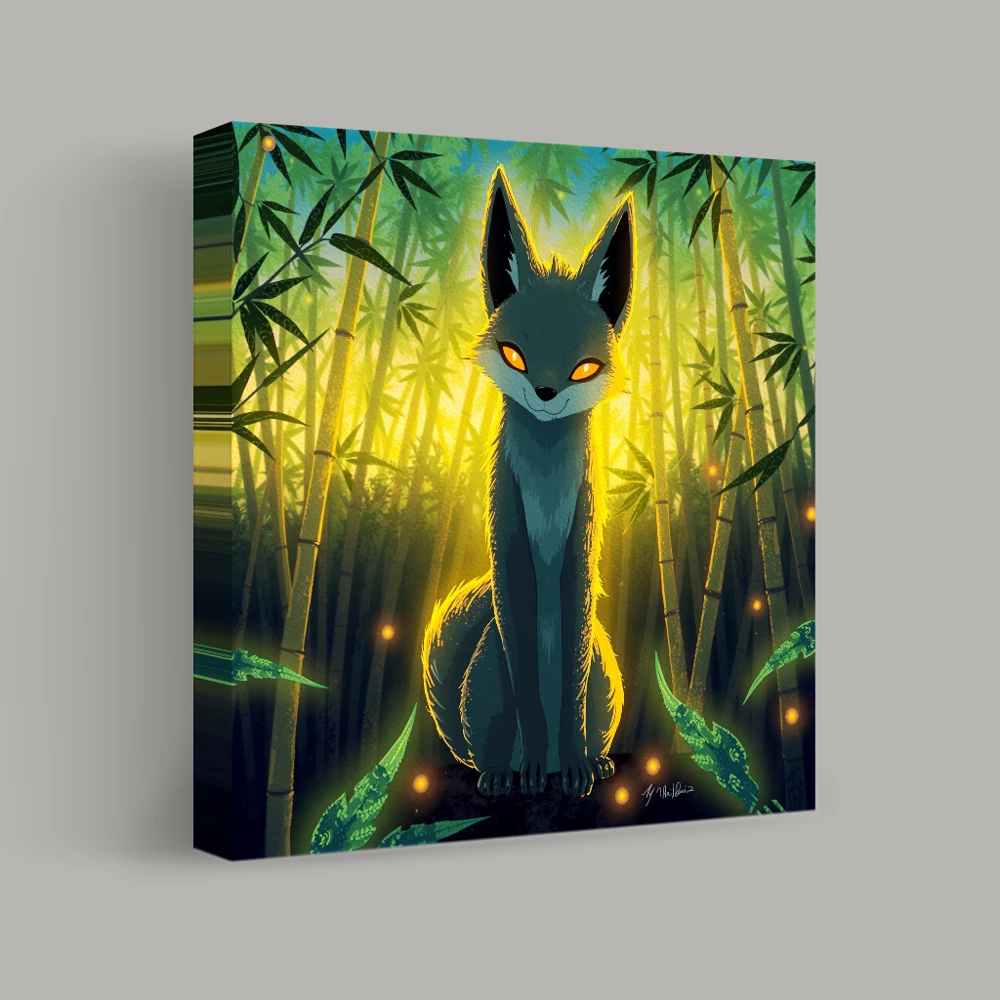 Guardian of the Bamboo Grove — canvas