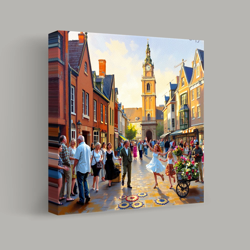 Urban Harmonies — canvas