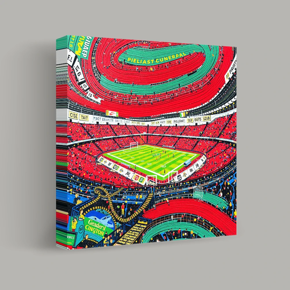 Echoes of a Distant Match — canvas