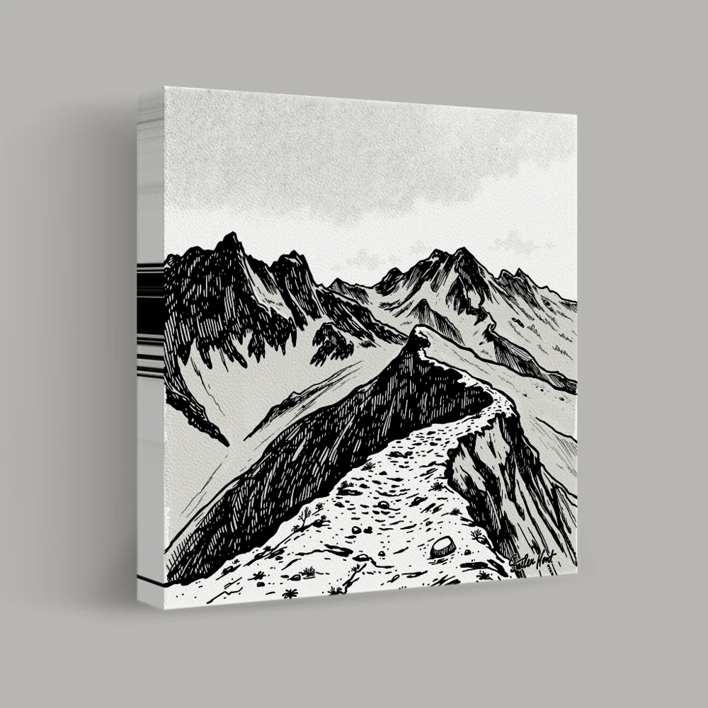 Ridge of Solitude — canvas