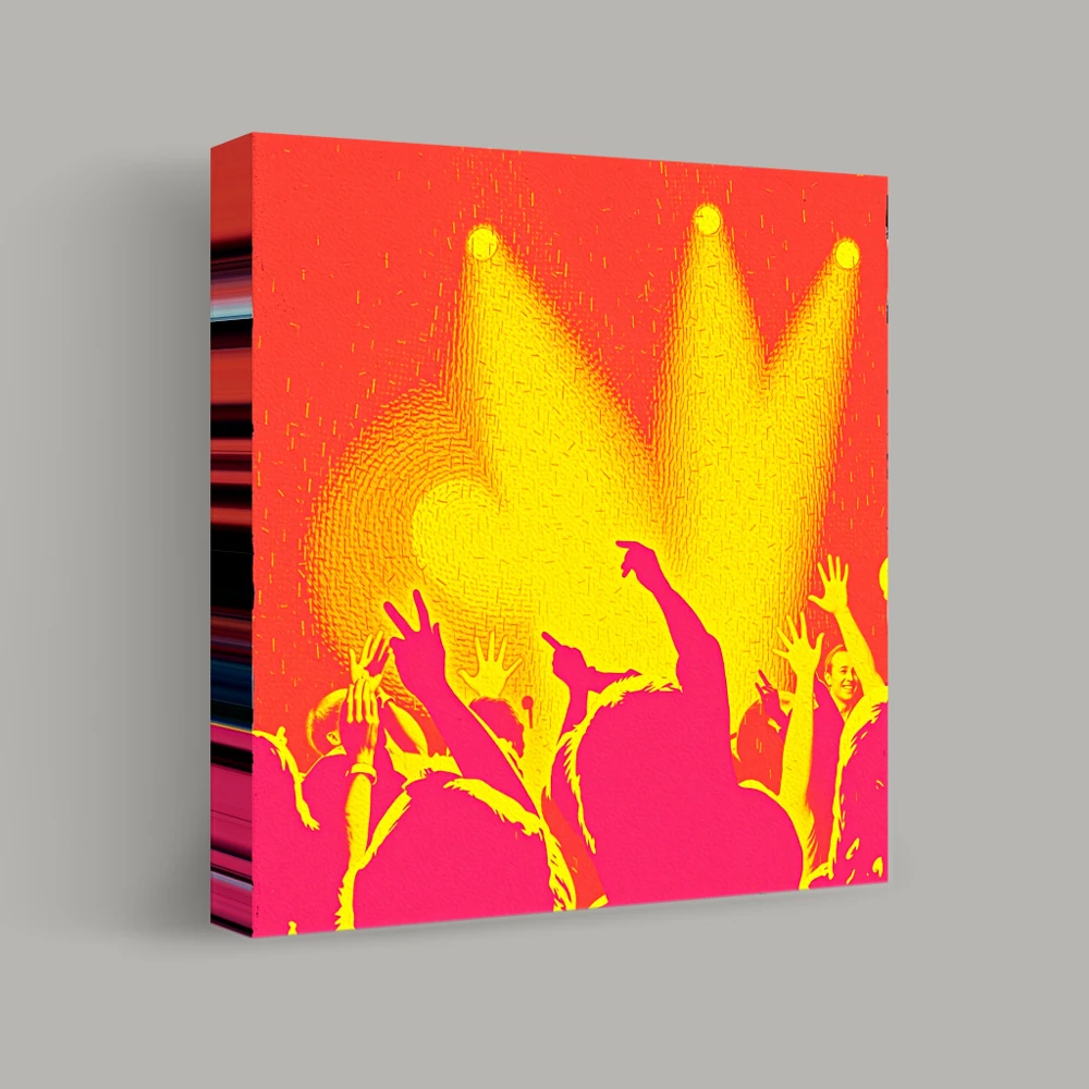 Euphoria of the Crowd — canvas