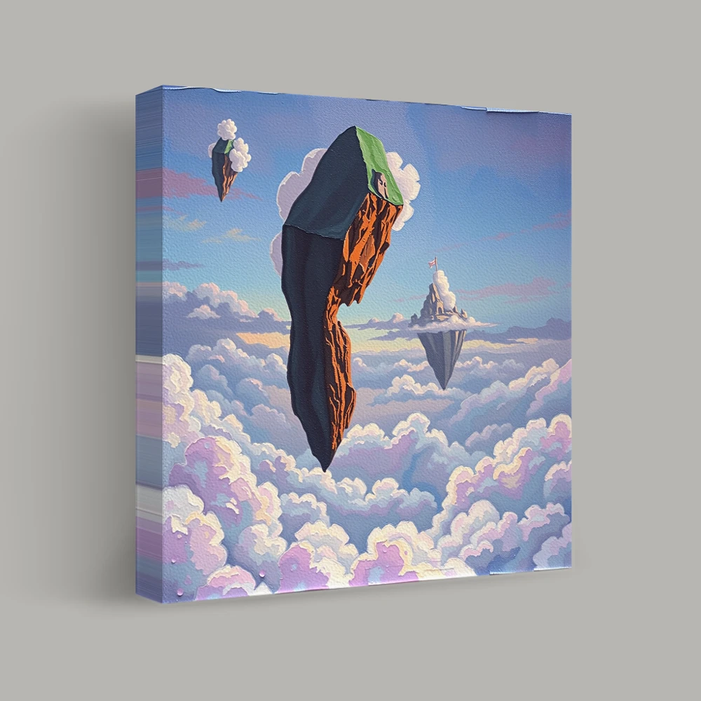 Islands in the Sky — canvas