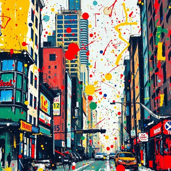 Urban Canvas: A Symphony of Colors