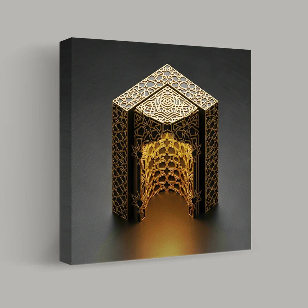 Luminous Geometry — canvas