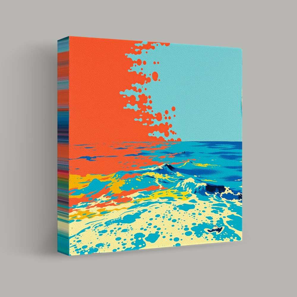 Vibrant Ocean Dreams — canvas