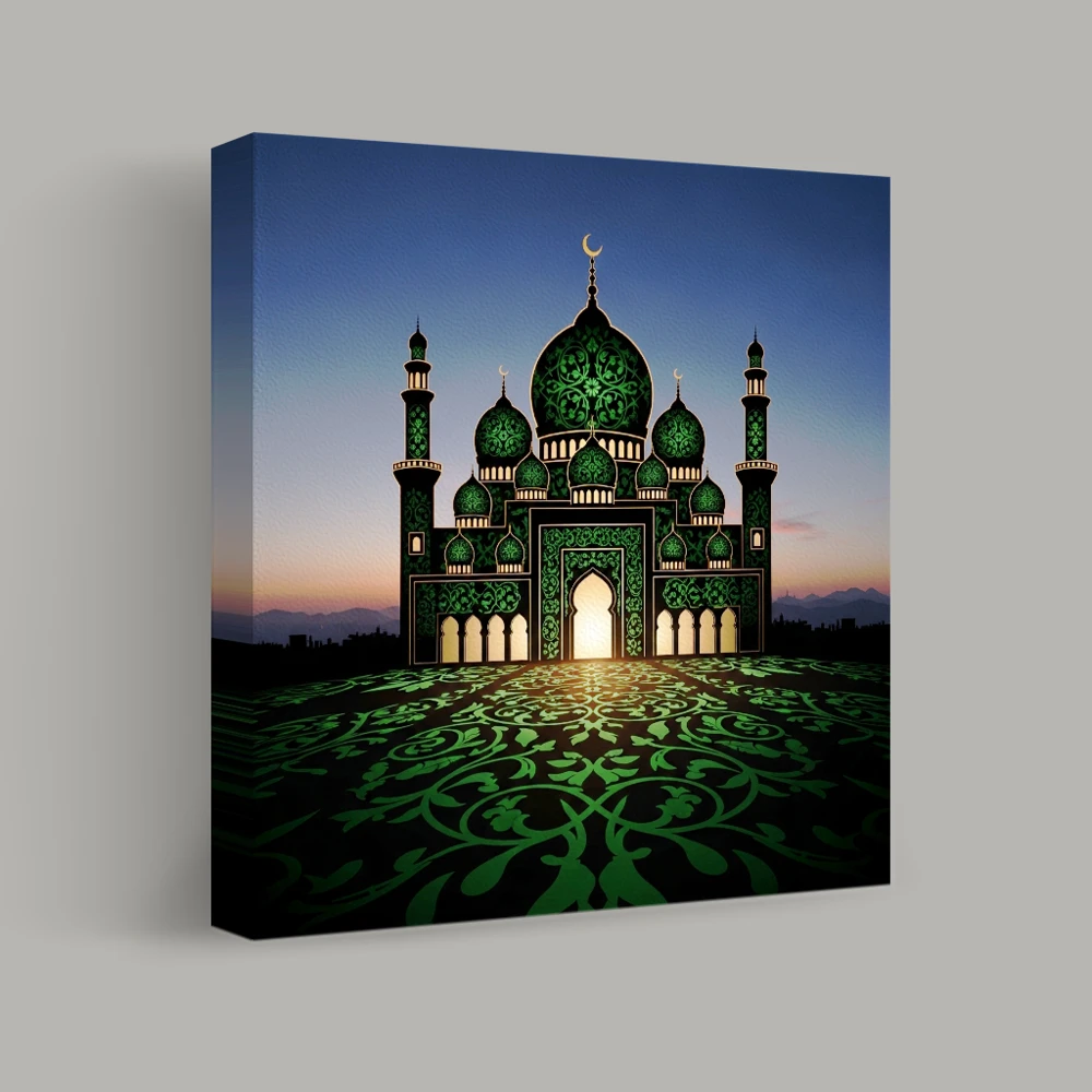Illuminated Minarets — canvas