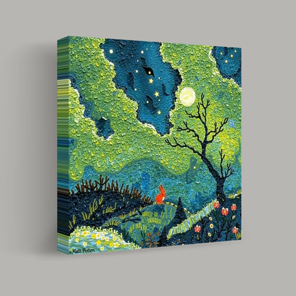 Starry Night Reverie — canvas