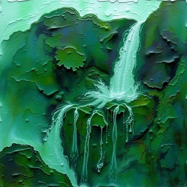 Cascade of Emerald Dreams