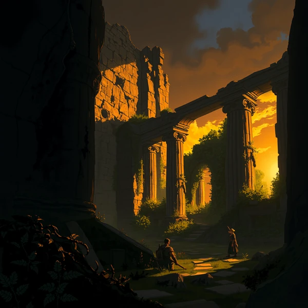 Echoes of the Forgotten Temple view 2