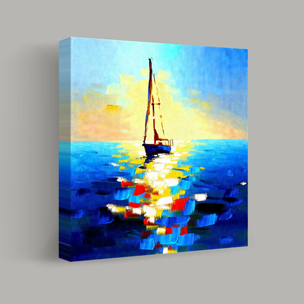 Sailing into the Sunlight — canvas