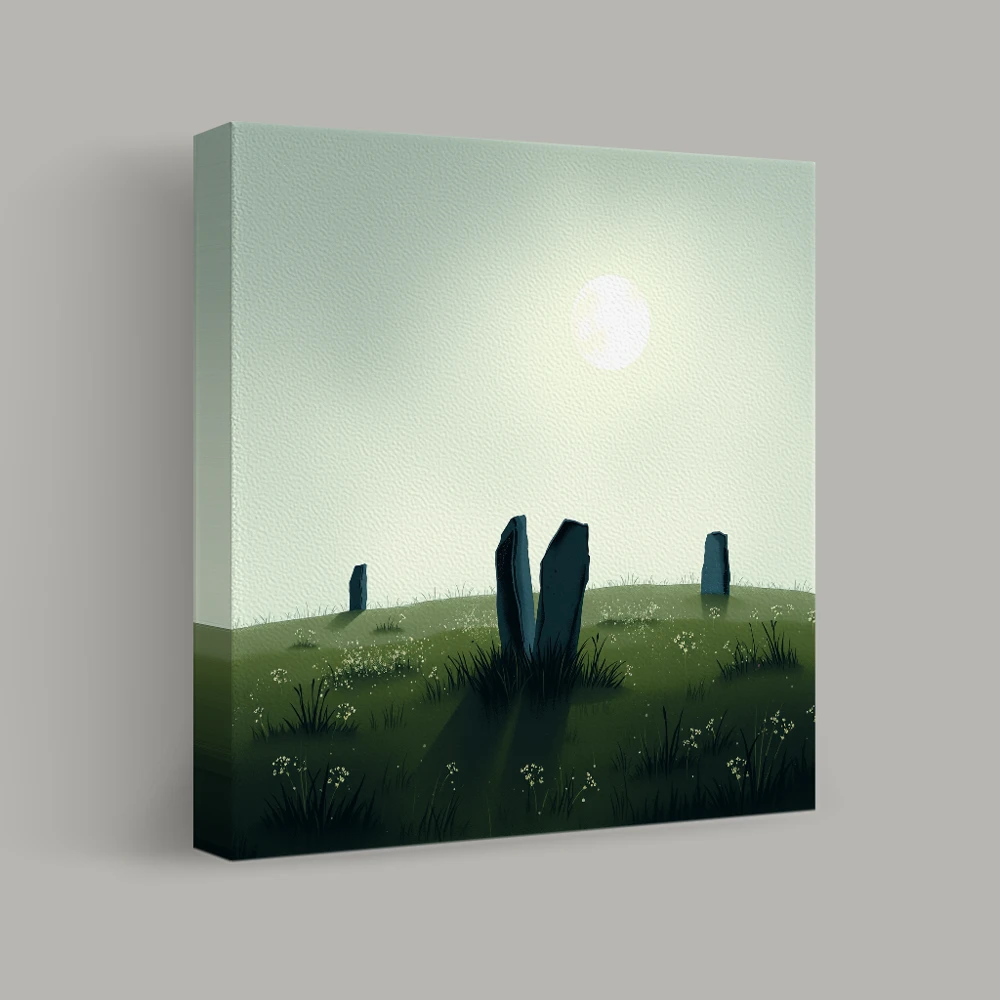 Shadows of the Standing Stones — canvas