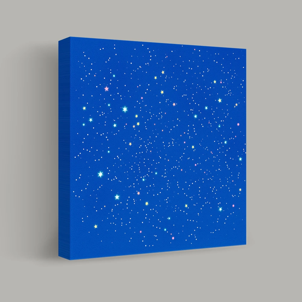Celestial Canvas of Distant Dreams — canvas