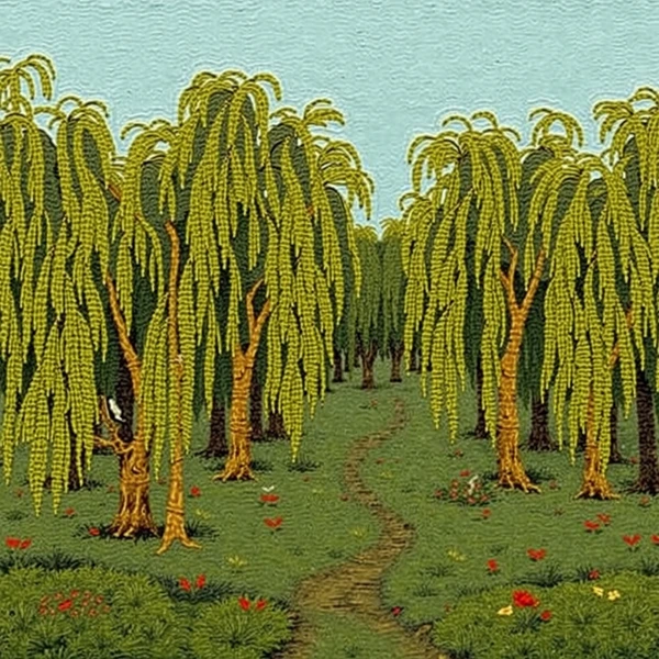 Whispering Willow Pathway