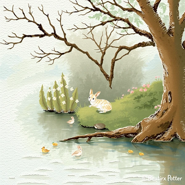 Serenity by the Pond