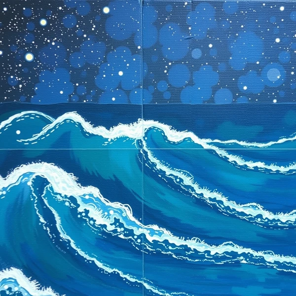Night's Ocean Symphony