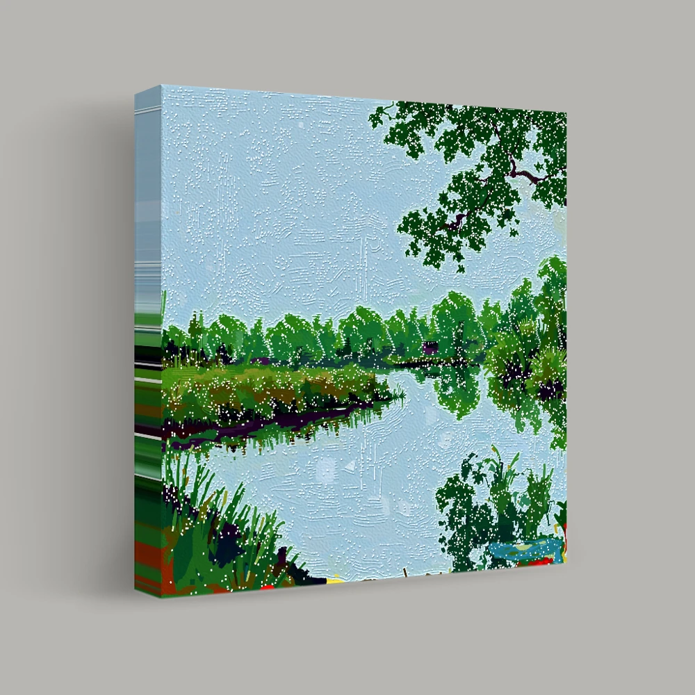 Reflections of a Summer's Day — canvas