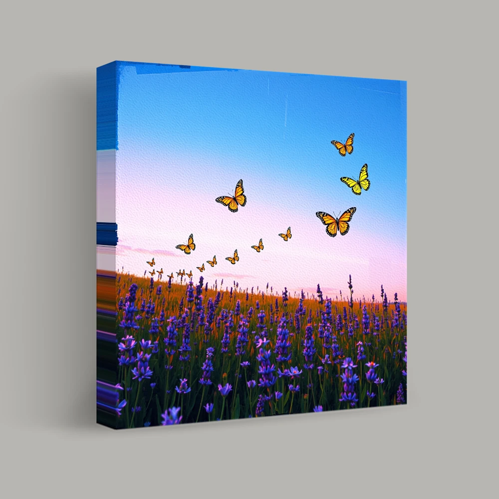 Dance of the Monarchs — canvas
