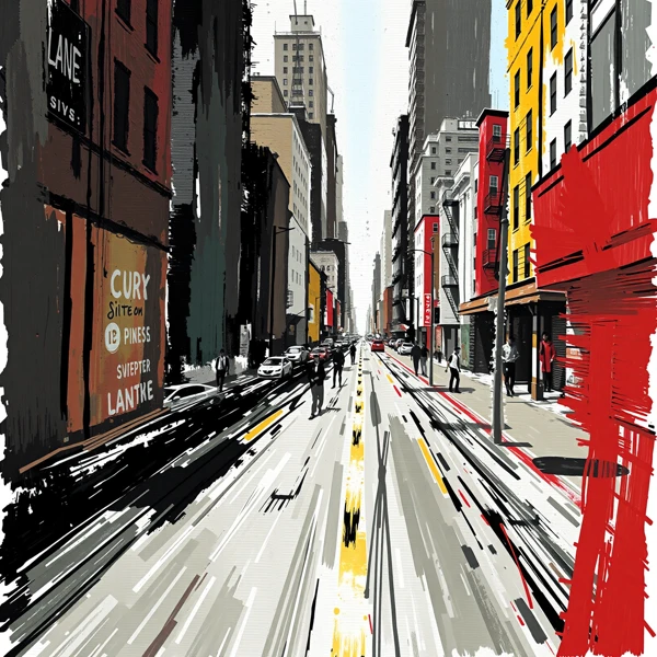Urban Street Perspective