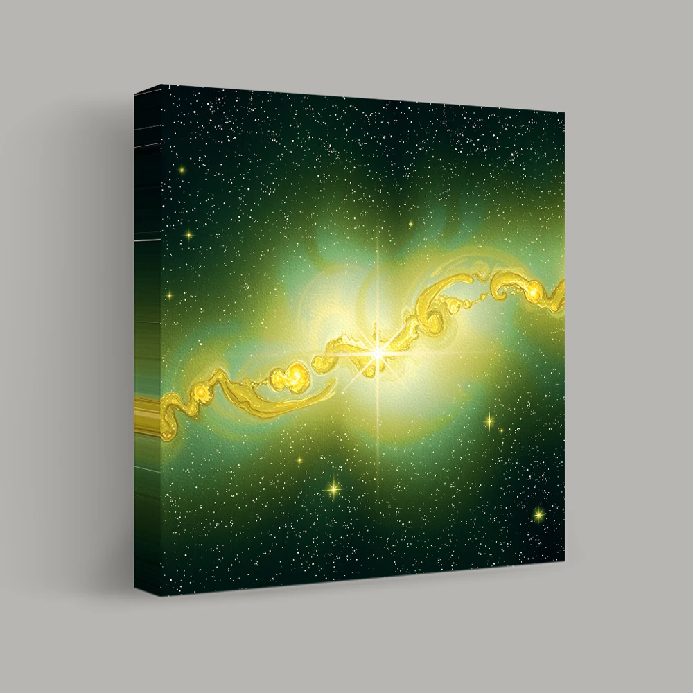 Cosmic Ribbon of Light — canvas