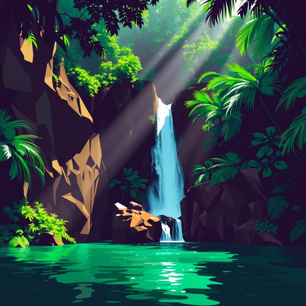Serenity Falls view 2