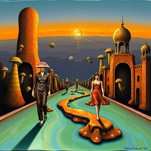 Pathway Through Surreal Horizons