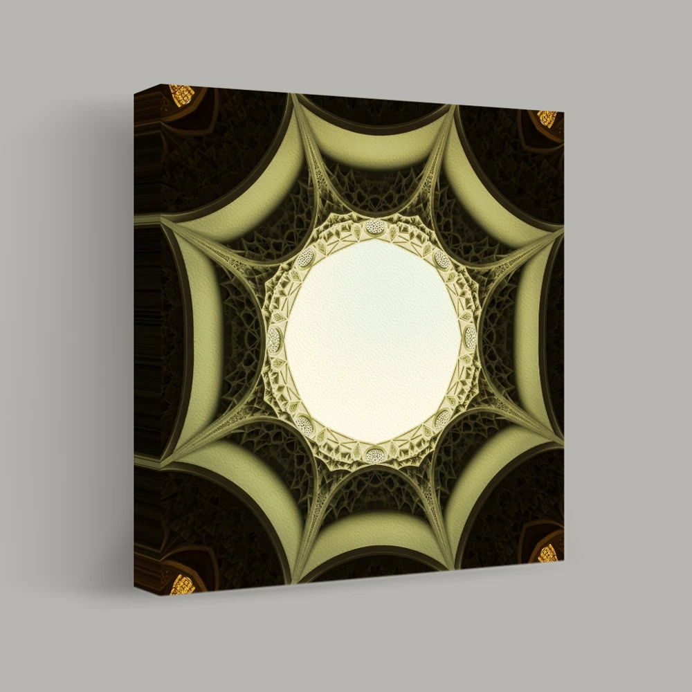Geometric Dome Study — canvas