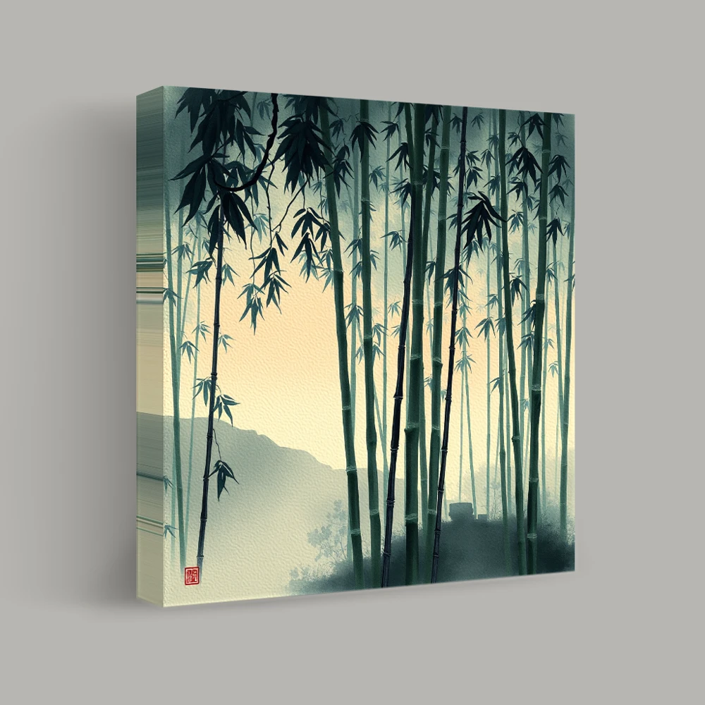 Whisper of the Bamboo Grove — canvas