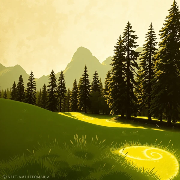Golden Forest Pathway