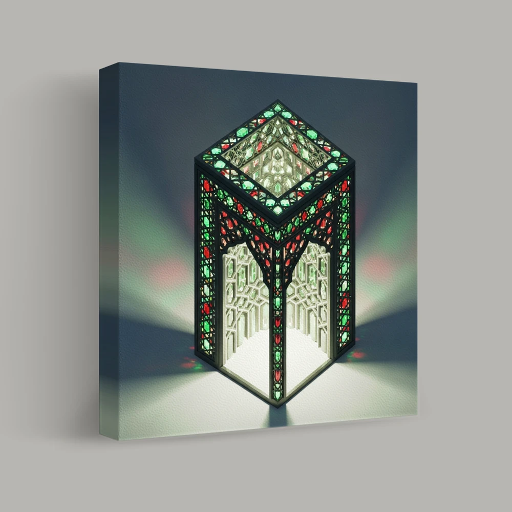 Luminous Mosaic — canvas